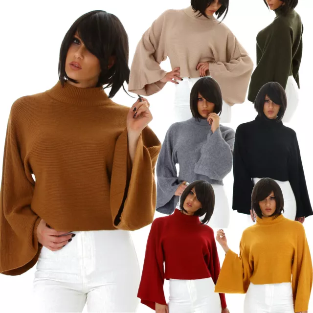 Pull court femme manches longues online