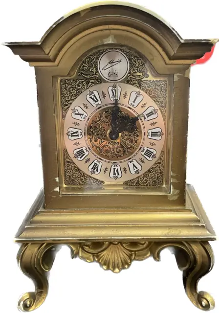 Schmid Reuge Swiss German Musical Clock NEED REPAIR OR SPARE PARTS!