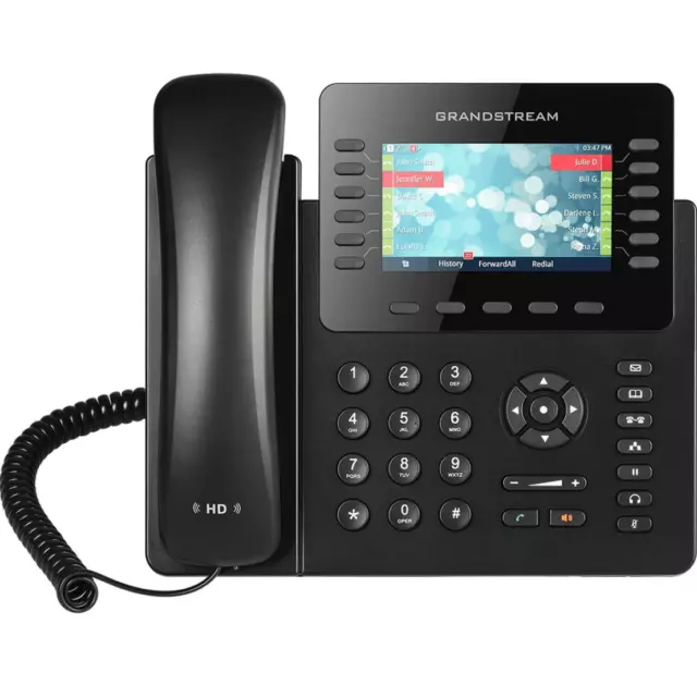 NEW Grandstream GXP2170 12 Line IP Phone 6 SIP Accounts Colour Screen VoIP