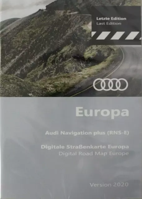 DVD FÜR Audi Navigation Navi CD RNS Version 2020 Deutschland Europa 8P0060884DJ