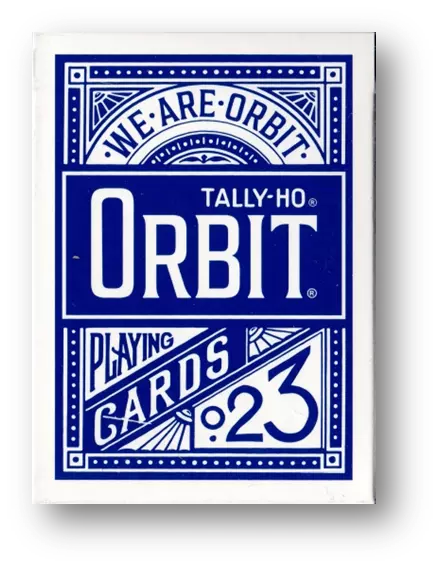 Orbit Tally Ho Circle Back (Blue) Playing Cards Poker Card Game