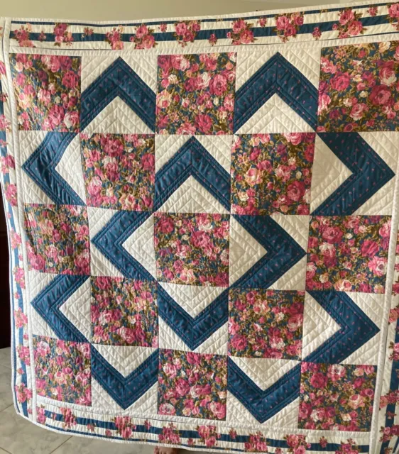 Handmade patchwork quilt