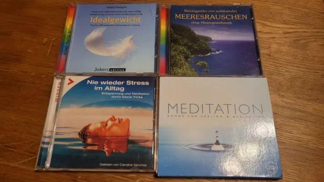 CDs Meditation meeresrauschen entspannung autogenes training healing affirmation