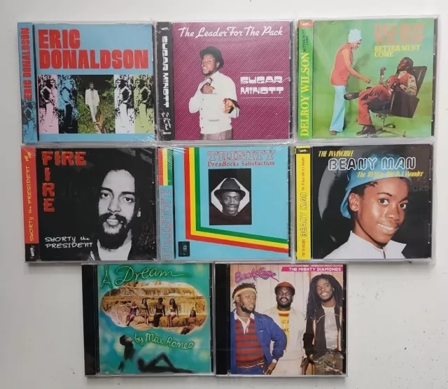 Reggae / Roots - 8 x CD Job Lot NEW & SEALED Radiation