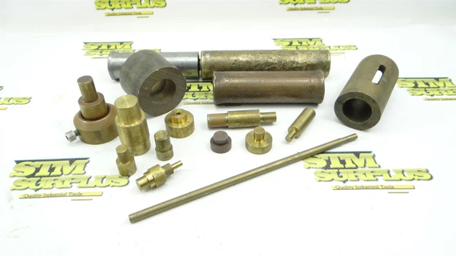 8Lb Solid Brass & Bronze Cored & Solid Round Stock 1/4" To 2" Dia