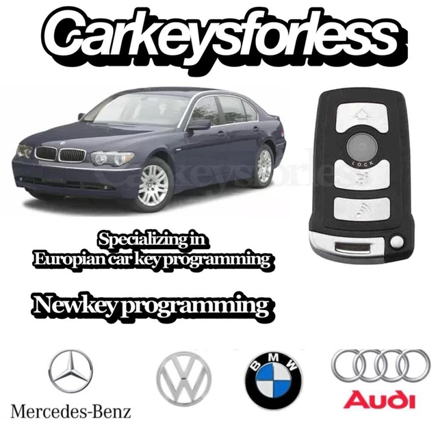 BMW cas1 Voiture Clé Programmation Mail En Service