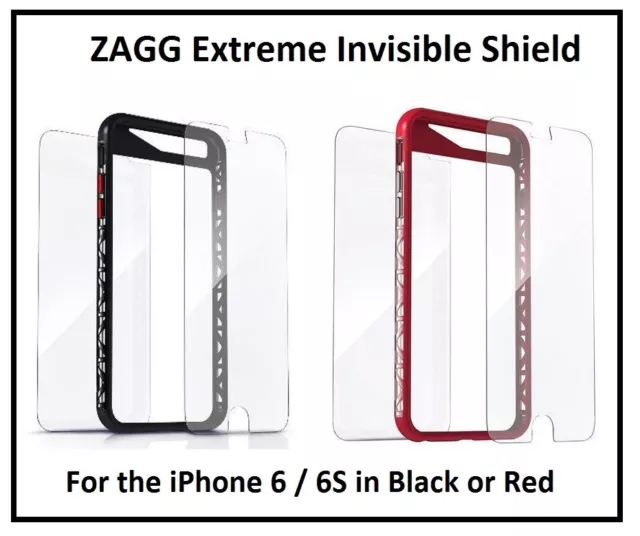 Zagg Invisible Shield iPhone 6/6s Orbit Extreme Tough Case Full Body Protection