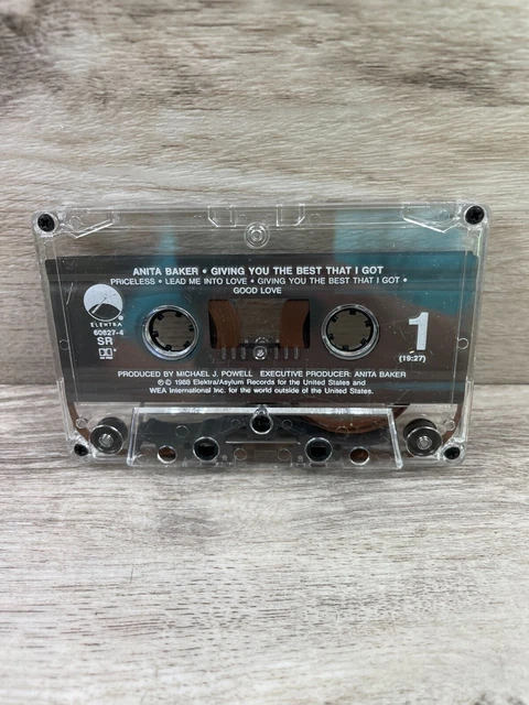 Anita Baker Giving You the Best That I Got Cassette Tape 1988 Elektra C100586