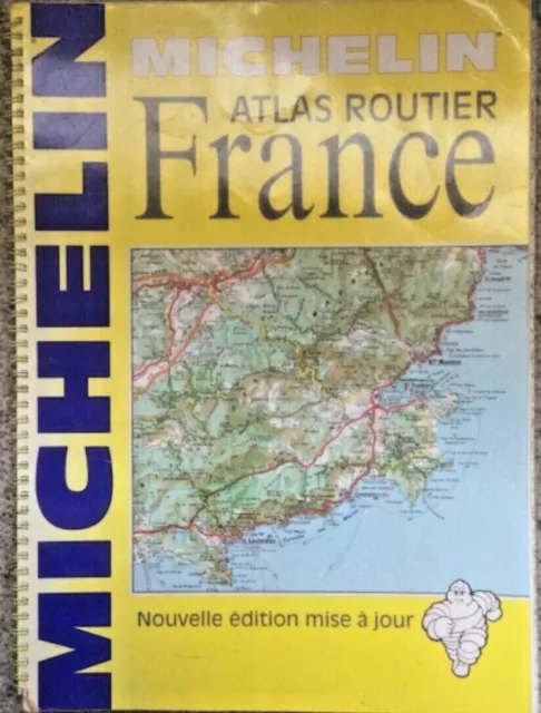 Michelin Atlas Routier France Autoatlas Frankreich Maßstab 1:200 000