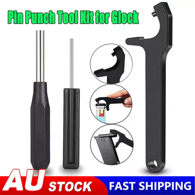 1 Set Pin Punch Tool Kit for Glock 19 17 25 26 Front Sight Magazine Disassembly