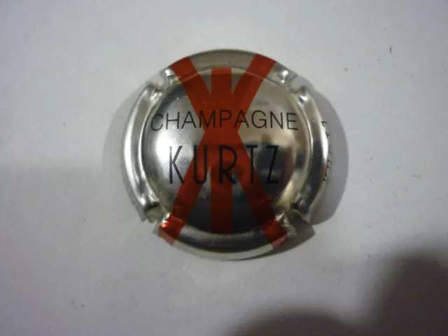 Champagne Kurtz Metal Rouge Et Noir N°1
