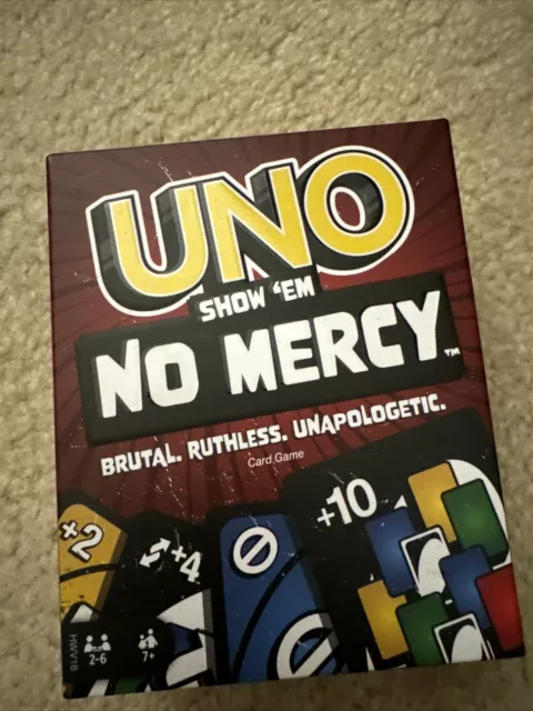 UNO Show Em NO MERCY Card Game New Sold Out TikTok 2023 IN HAND SHIPS NOW, uno  no mercy edition 