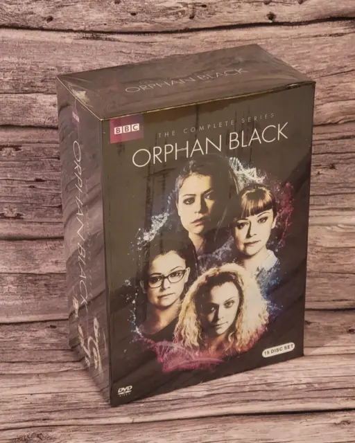 ORPHAN BLACK The Complete Series Seasons 1-5 ( DVD 15-Disc Set ) Brand New USA