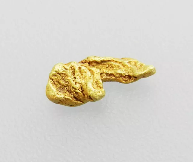 Goldnugget ca. 0,55 Gramm aus Nome Alaska - P42