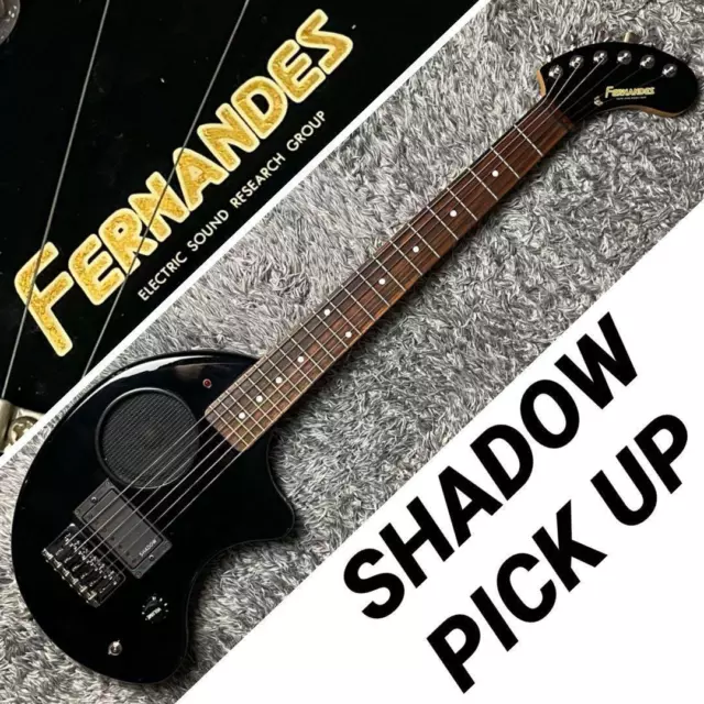 ZO-3 Fernandes guitar with built-in amp and SHADOW pickups/Peace of mind for you