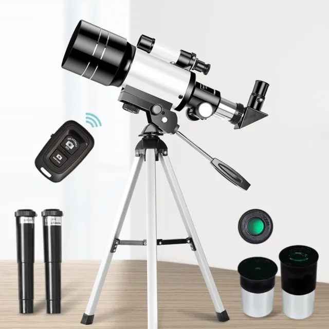 Telescope for Adults&Kids 70mm Aperture Refractor Astronomy Beginners Gifts