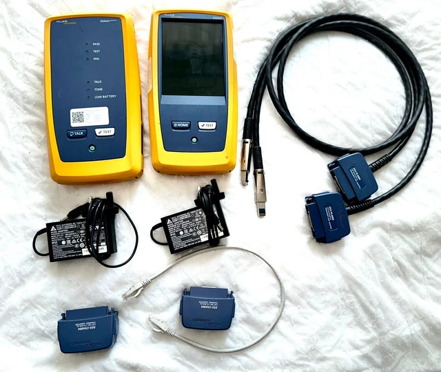 FLUKE NETWORKS DSX5000 Versiv Cat6 Cat6a LAN Cable Certifier Tester