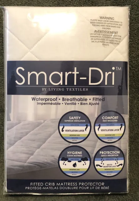 Protector de colchón para cuna Smart-Dri by Living Textiles impermeable