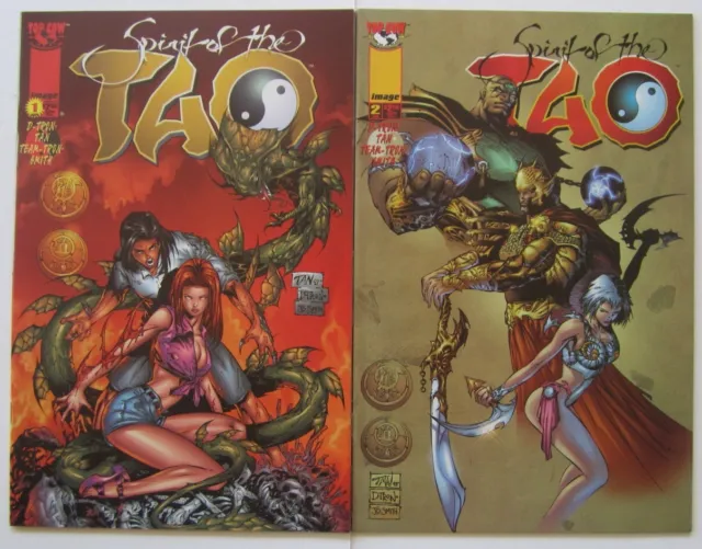 Spirit Of The Tao #1 & 2 Top Cow Image Comics 1998