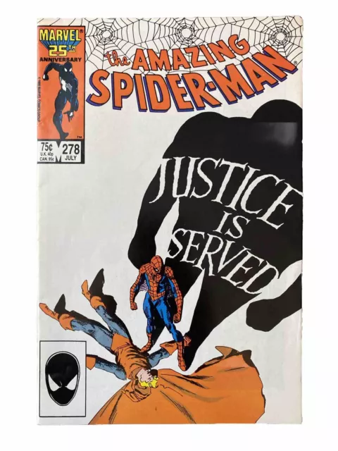 Amazing Spider-man #278_JULY 1986 VERY FINE/NEAR MINT HOBGOBLIN THE ROSE