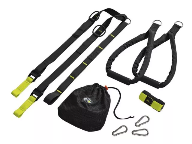 Schlingentrainer Profi-Suspension-Trainer Schlingen Fitness FullBody Workout Neu