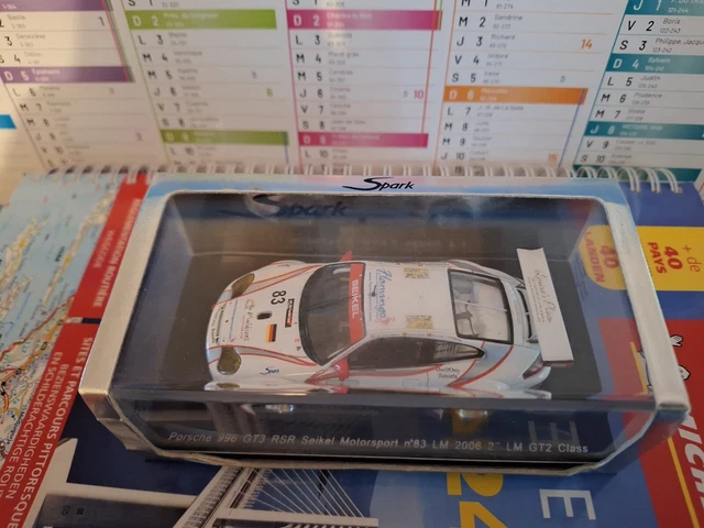 SPARK S0971 PORSCHE 996 GT3 RS LE MANS 2006 #83 1:43