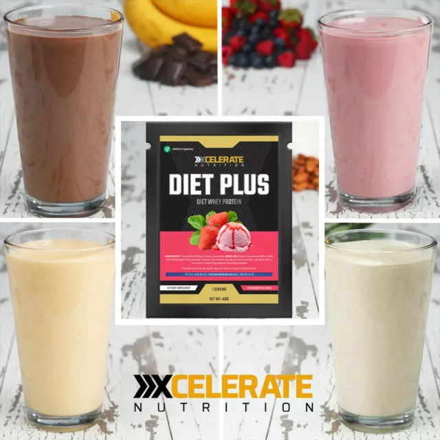 Meal Replacement Diet Shakes Slim Weight Loss Fast Whey Protein Shakes Powder 2