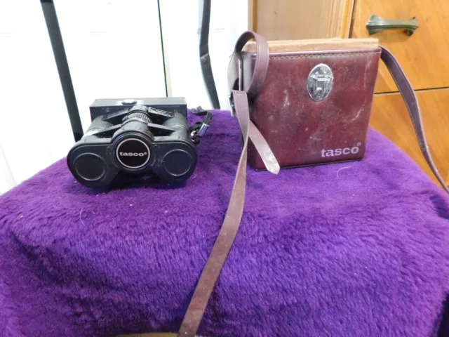 Binoculares vintage Tasco 7800 incorporados 110 para cámara espía cinematográfica estuche original - ¡LQQK!