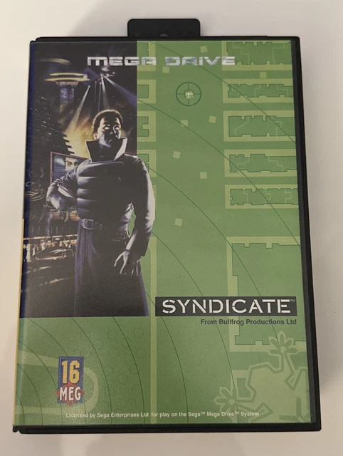 SYNDICATE - SEGA Mega Drive With Box , Bullfrog £30.59 - PicClick UK