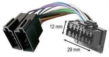 Câble Adaptateur Autoradio Pioneer 14 Broches Vers Connecteur ISO - Neuf