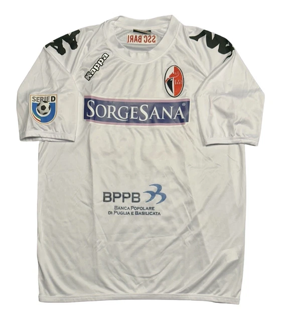 Maillot Bari Match Worn Cassani – Serie B, Umbro, Porté En Match