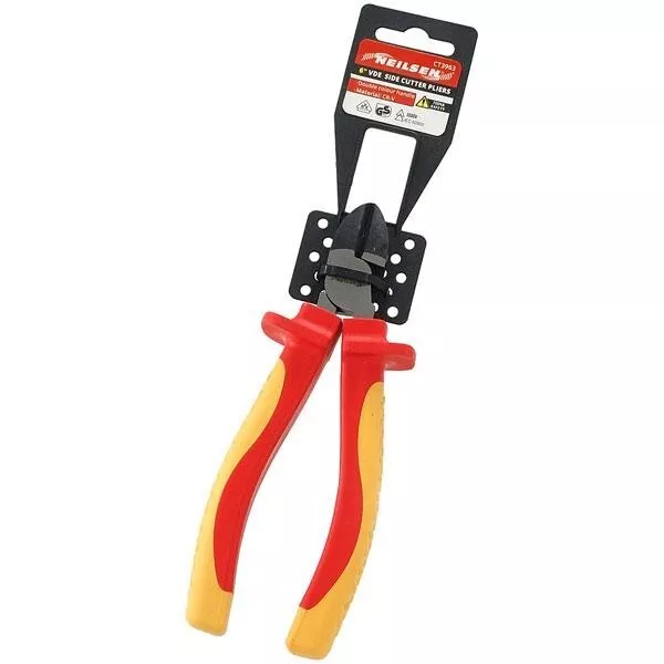 6" Vde Electricians Insulated 170mm Side Cutting Pliers Cutters 1000V Heavy Duty