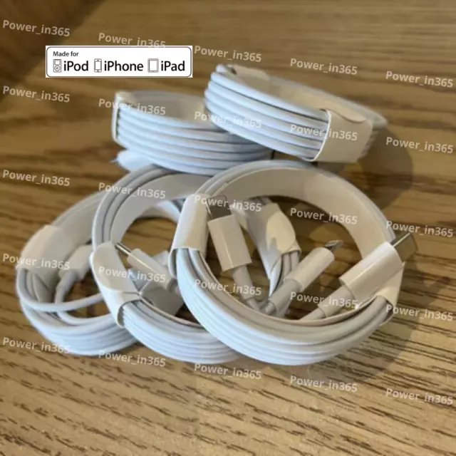 Wholesale Lot For iPhone 14 13 12 11 Pro XR 8 Fast Charger PD USB C Type C Cable