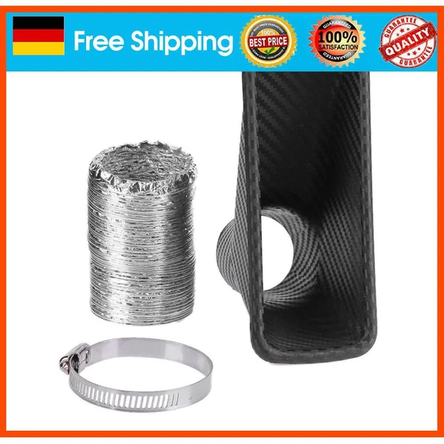 Turbo Air Intake System Carbon Look - Lufteinlass Trichter Für Auto Motor