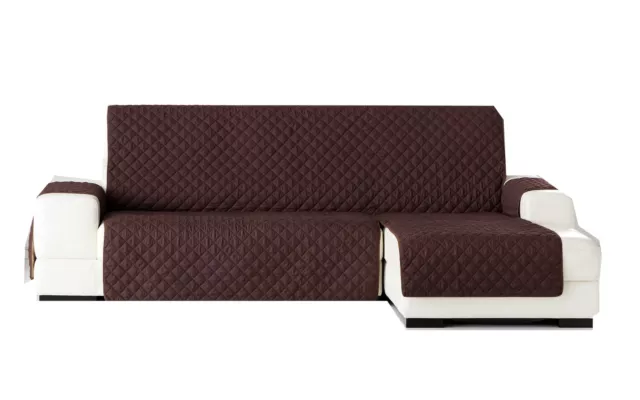 funda para sofa chaise longue derecha, tela acolchada Dual quilt de 240 o 290cm