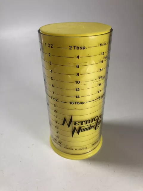 METRIC WONDER 2 Cup (16 Oz) Measuring Cup~ Wet/Dry Measure ~ FREE SHIPPING  $12.99 - PicClick