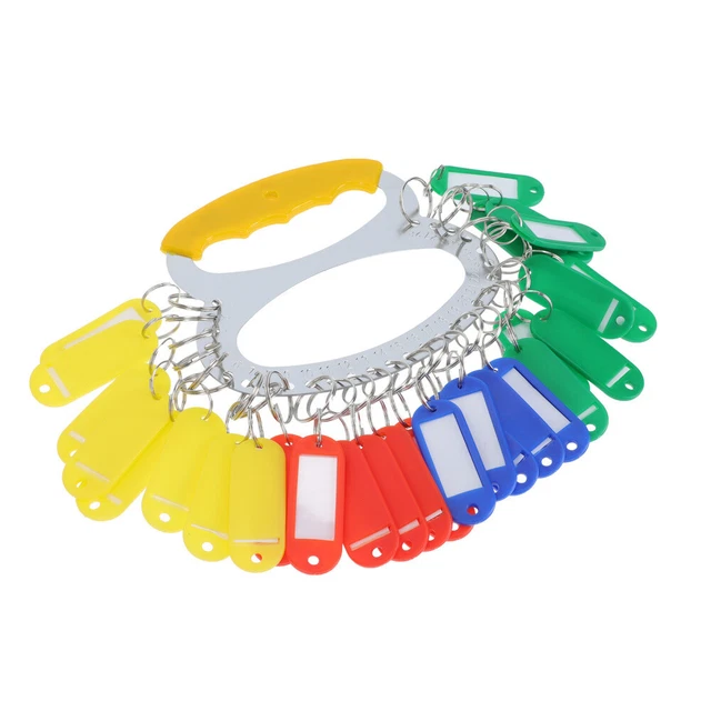 Coprichiavi Colorati In Silicone - Set 10 Pezzi Con Etichette Per Organizzazione Chiavi - Foto 6