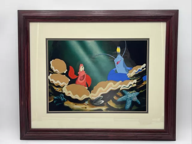 Disney The Little Mermaid Sebastian Hot Crustacean Band Disney Production Cels