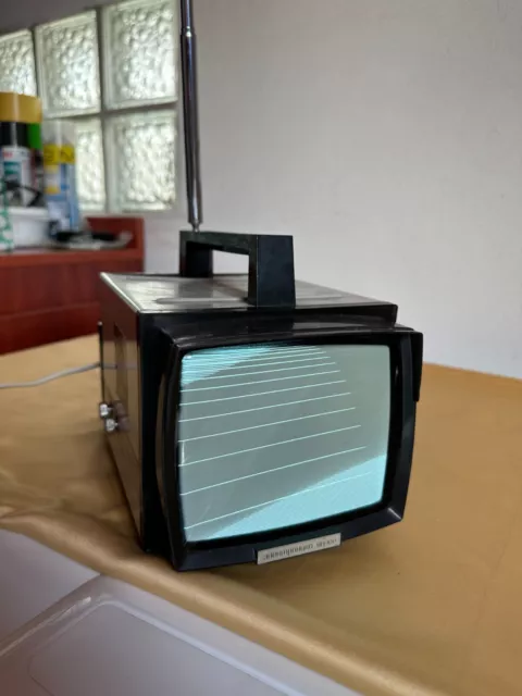 Elektronika VL-100 Mini Retro Soviet Vintage CRT Television TV