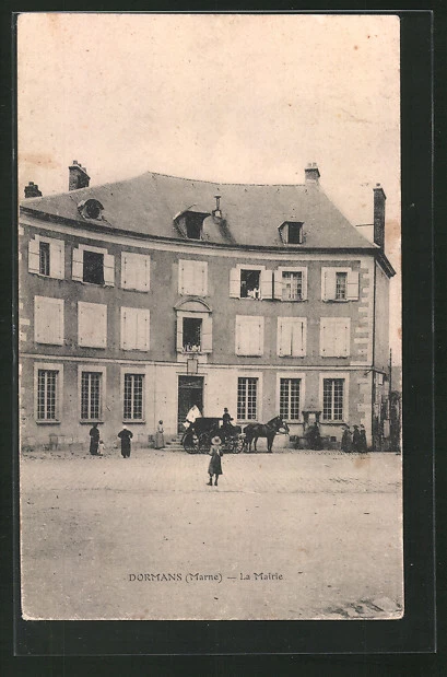 CPA Dormans, La Mairie 1908