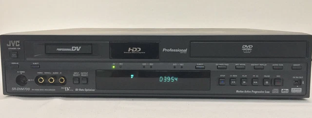 レコーダー JVC Professional SR-DVM700 業務用MiniDV・HDD一体型DVDビデオレコーダーSR-DVM700T | JVC