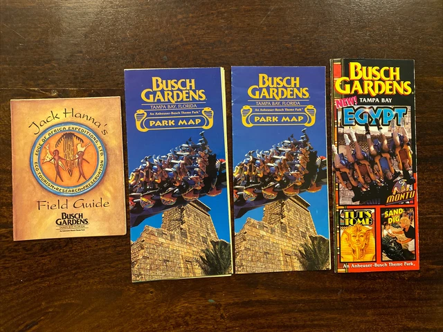 BUSCH GARDENS TAMPA Bay Florida - Busch Gardens Tampa Bay Florida Park Map And.webp