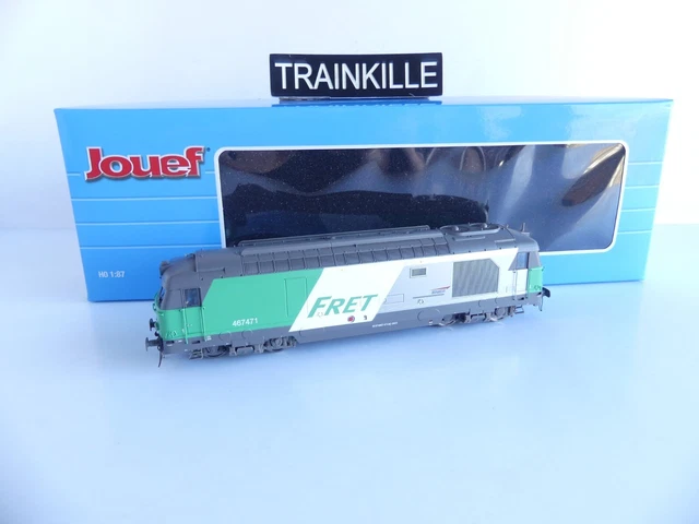 JOUEF HJ2342 SNCF, Locomotive Diesel BB 467471, livrée FRET, ép. Locomotive Diesel VI