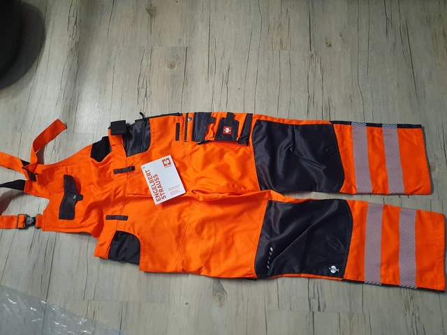 Engelbert Strauß Warnschutz-Latzhose e.s.motion Größe 52