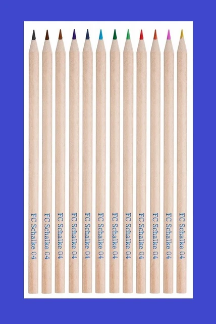 FC Schalke 04 Buntstifte (12-er Set) --- NEU & OVP ---