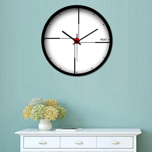 Horloge murale créative grande horloge murale muette horloge de salon moderne