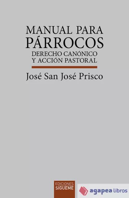 Manual Para Parrocos. NUEVO. ENVÍO URGENTE (Librería Agapea)