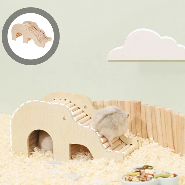 Bunny Ratten Käfig Hamster Hideout Gerbil Für Innen Hamster Spielen