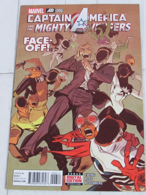 Captain America and the Mighty Avengers #6 May 2015 Marvel Comics