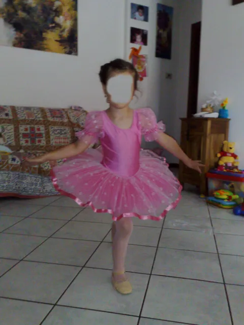 Ballerina abito danza bambina 3-6 anni